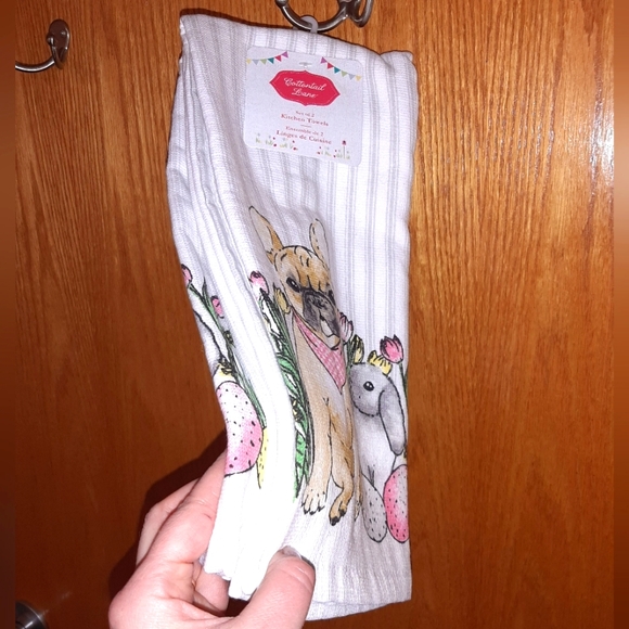 Easter Kitchen Towels - Set of 2 NWT - Picture 3 of 7